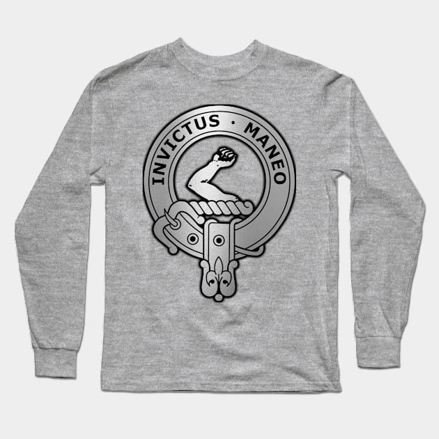 Clan Armstrong Crest Long Sleeve T-Shirt by Taylor'd Designs